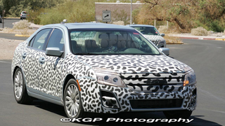 2010 Ford Fusion Spied Uncovered For Desert Testing